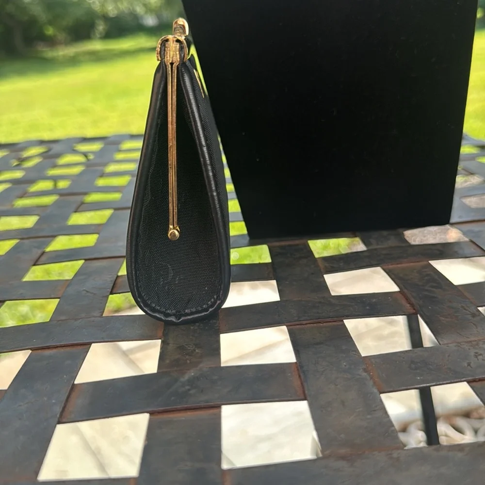 Bag Dior vintage   trotter black  with kiss  lock